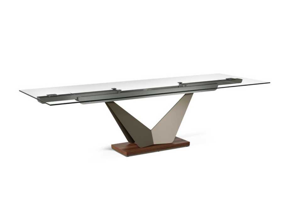 Ave Dining Table (Tempered Glass)