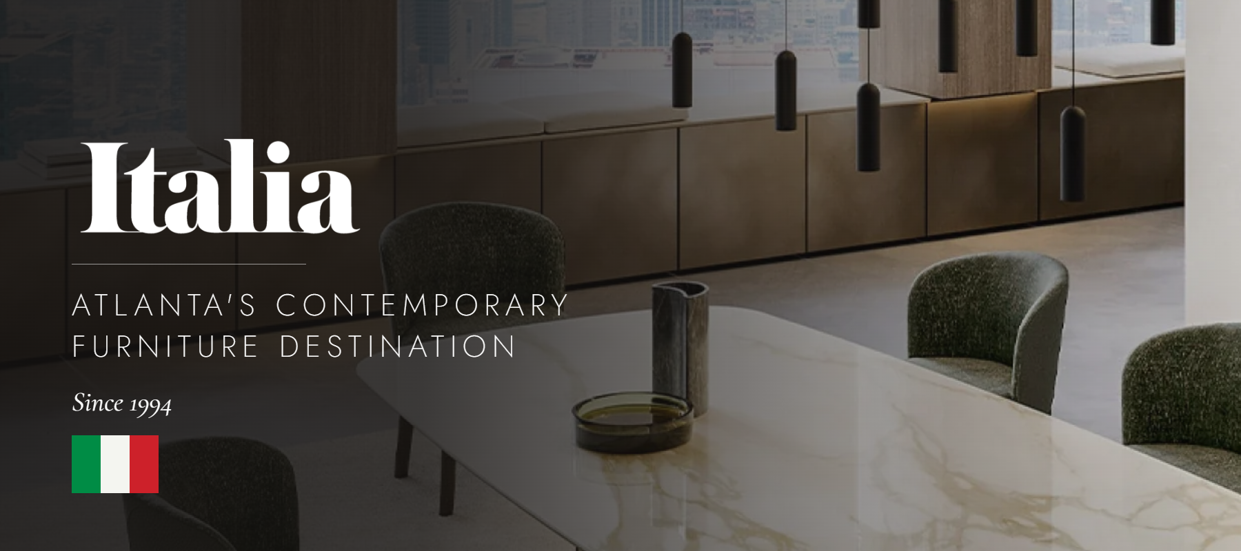 Italia Furniture — Atlanta's contemporary furniture destination since 1994