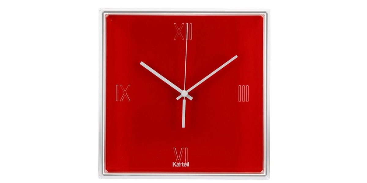 kartell TICTAC イタリア製 壁掛け時計 ミッドセンチュリー ティックタック｜Kartell｜カルテルオフィシャルサイト｜イタリア製