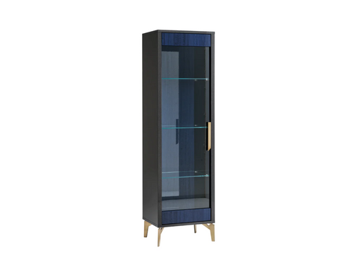 Oceanum 1-Door Curio Cabinet - Italia Furniture