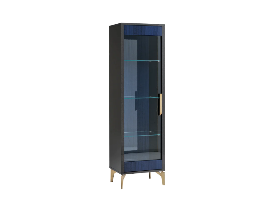 Oceanum 1-Door Curio Cabinet